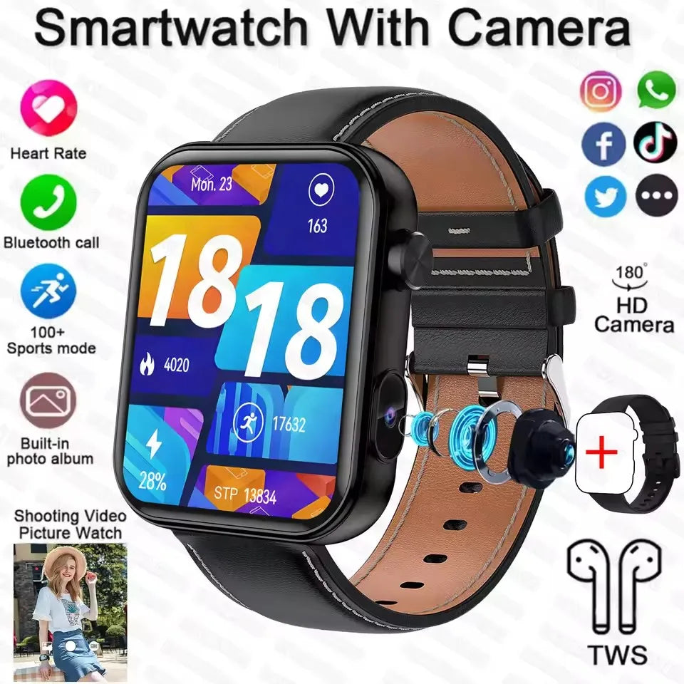 ZYKEXUAN Smart Watch Heart Rate IP68 Fitness Tracker