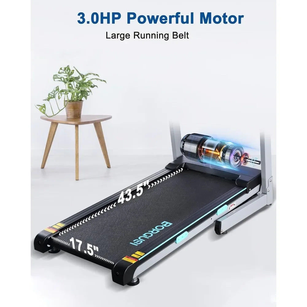 ZUIYU Treadmill Auto Incline Eight Point Five MPH Folding