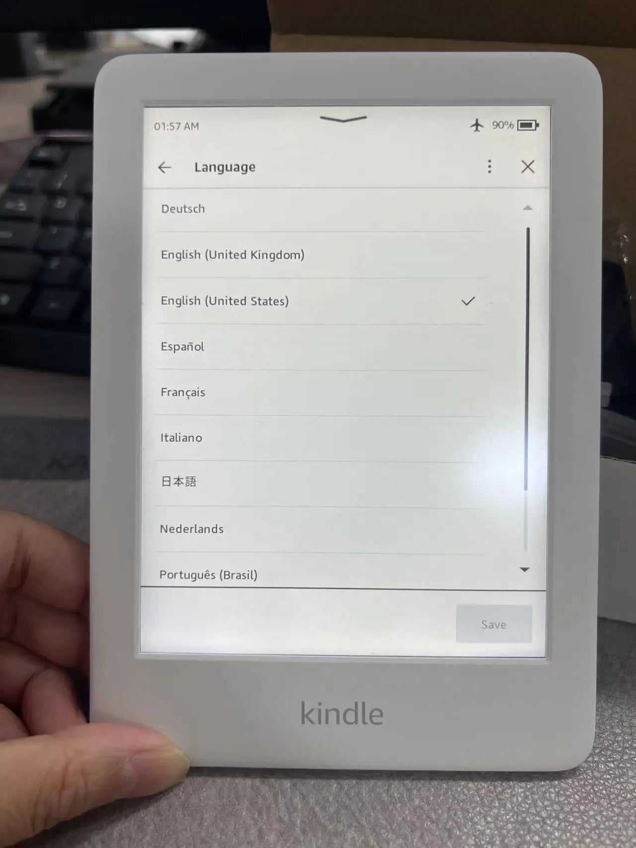 Kindle E-Book Reader 6 Inch Touch Screen For Young Readers