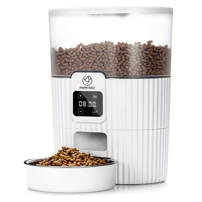 PAPIFEED Smart Cat Feeder With WiFi Control For Busy Pet Owners