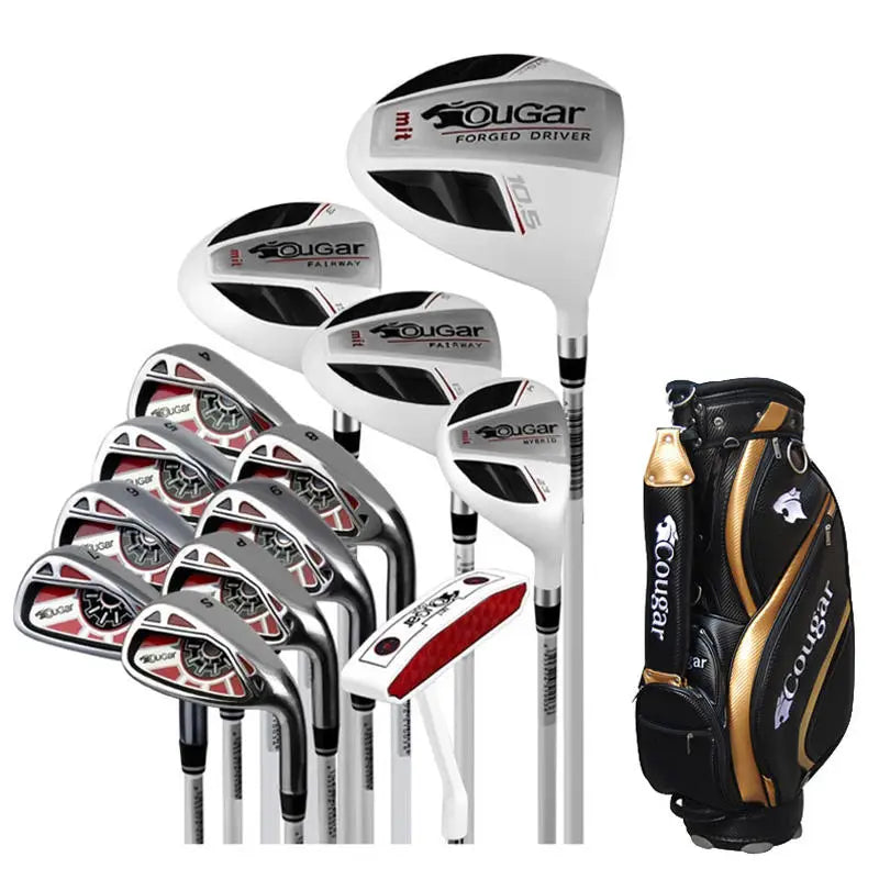 Golf Beginner Full Set of Clubs with Stand Bag for Men