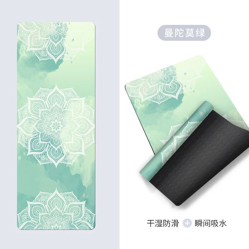 Hign Concerned Sport Yoga Mat Anti Slip Moisture Wicking