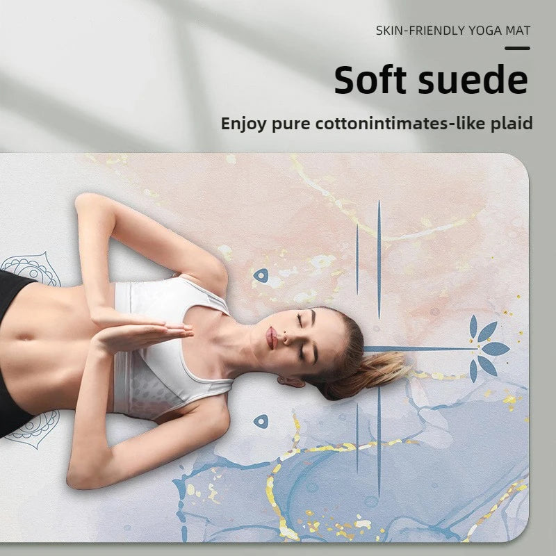 Hign Concerned Sport Yoga Mat Anti Slip Moisture Wicking