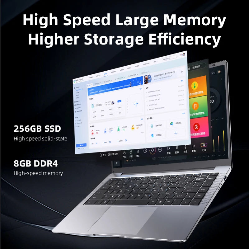 Byone N7P N4000 8GB RAM 256GB SSD Ultraslim Portable Laptop