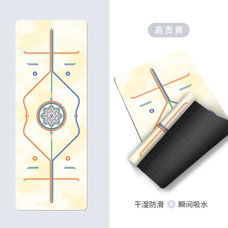 Hign Concerned Sport Yoga Mat Anti Slip Moisture Wicking