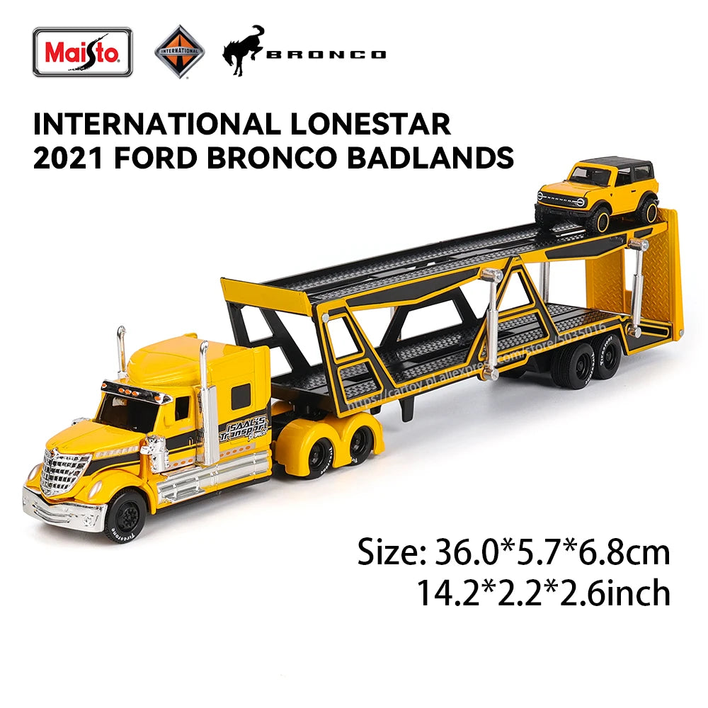 Maisto Mack Anthem LoneStar Transport Diecast Trailer Model