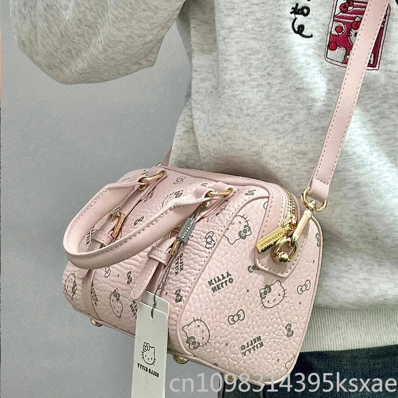 Sanrio Hello Kitty Shoulder Bag Crossbody PU Leather