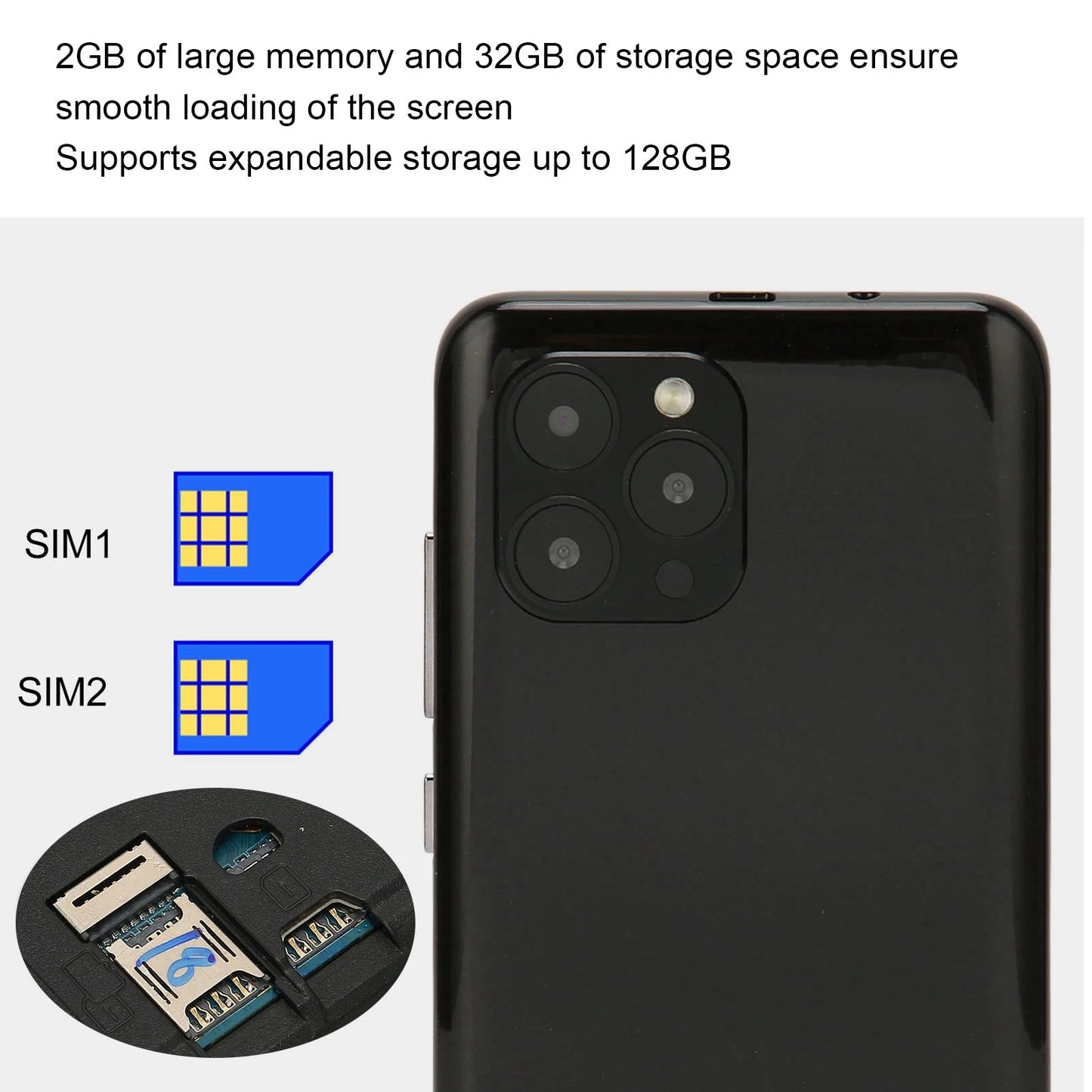 IP13 Pro Unlocked Cell Phone with Face Recognition for Work