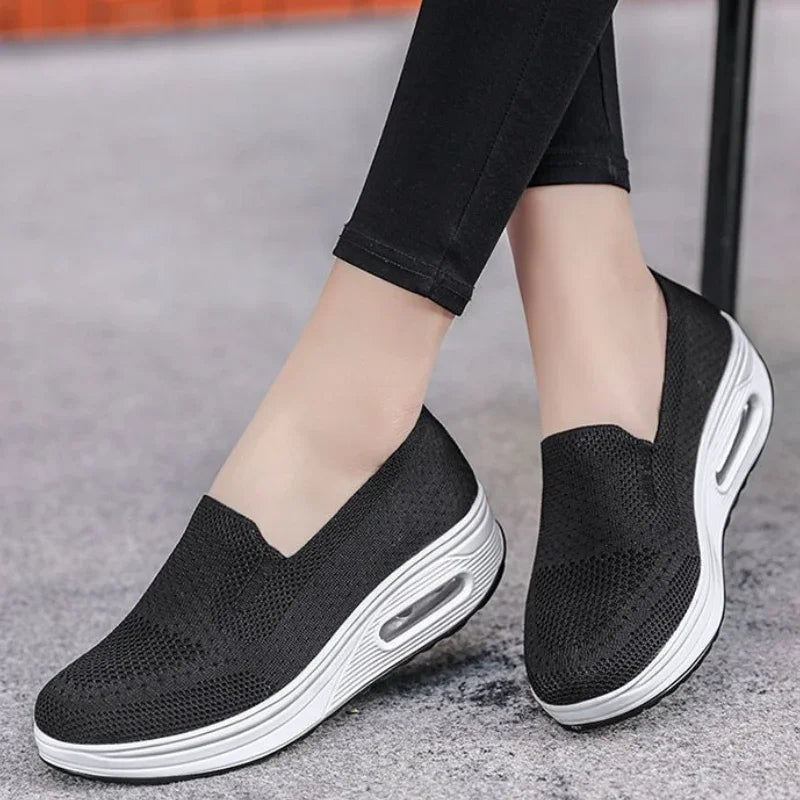 Breathable Sports Shoes For Women by Shangkaka Comfortable Fit