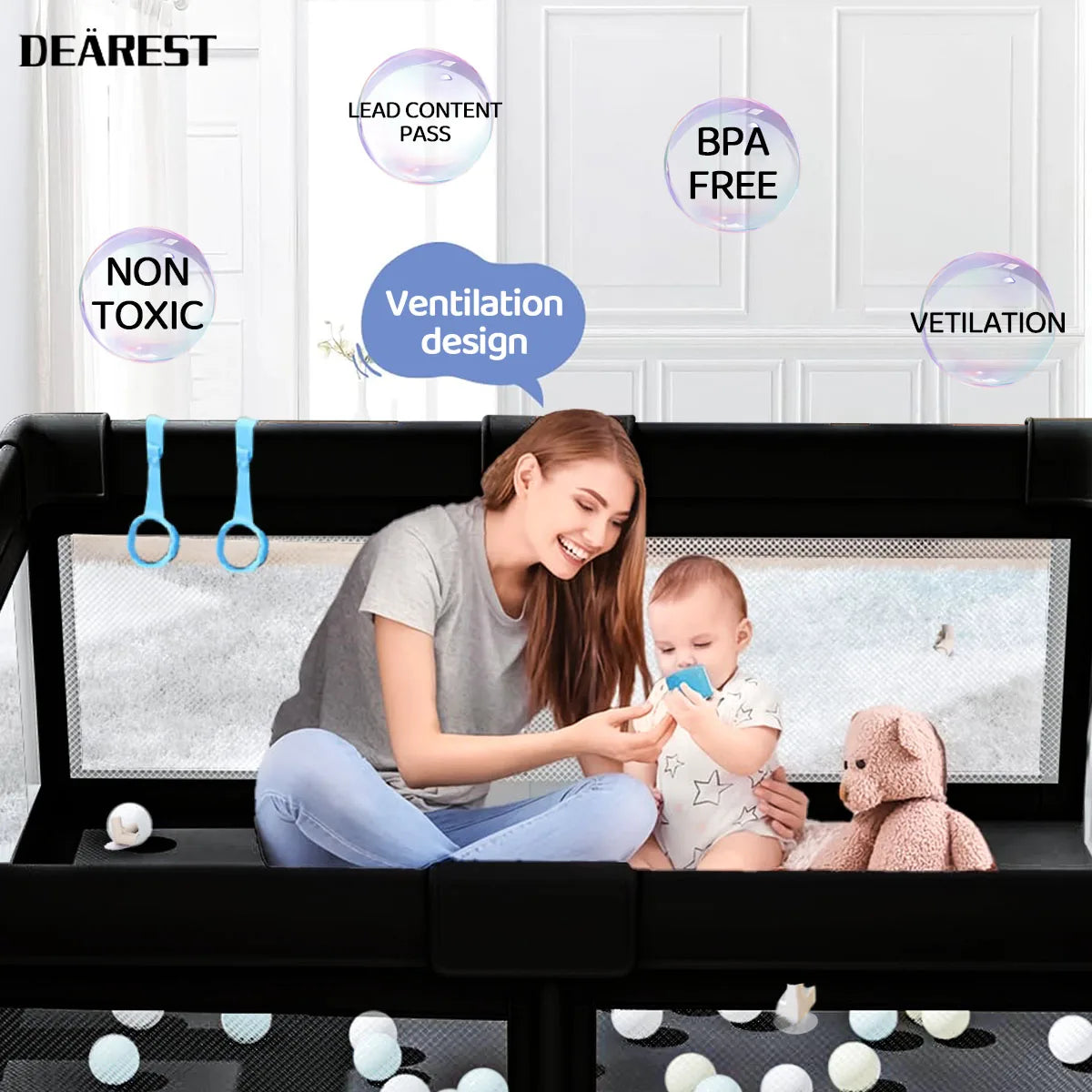 Children's Foam Safety Playpen by NoEnName