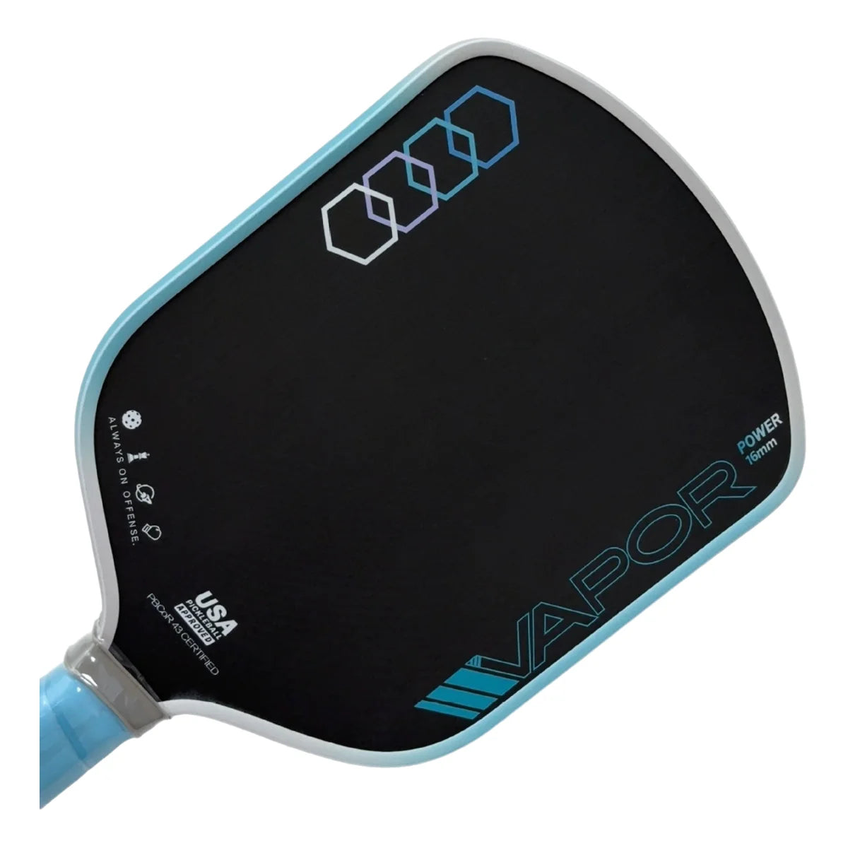 SONGYI Pickleball Paddles Highly Resilient T700 Carbon Fiber 16mm Core Racket Comfortable Grip Reduces Arm Fatigue USA Approved