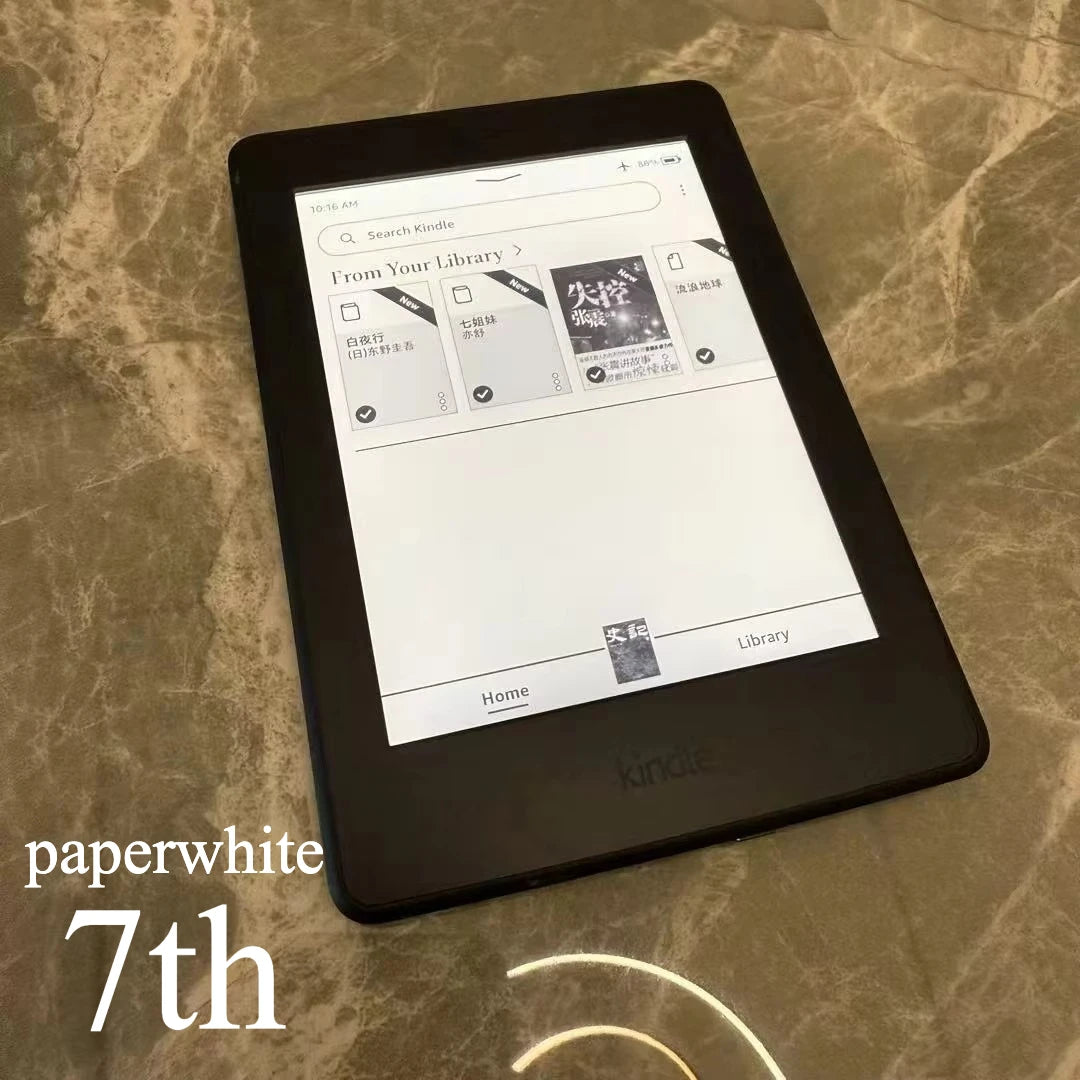 Used Kindle Paperwhite 7th/6th Good Condition Generation E-book Reader Built in Light 6 Inch Ebook E-ink Book for kindle kobo