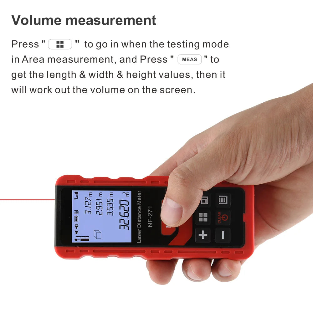 Noyafa NF-271 Laser Distance Meter Accurate Measurement Tool
