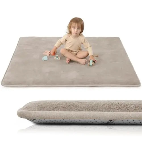 Huloo Sleep Thick Foam Non Slip Baby Play Mat Rug