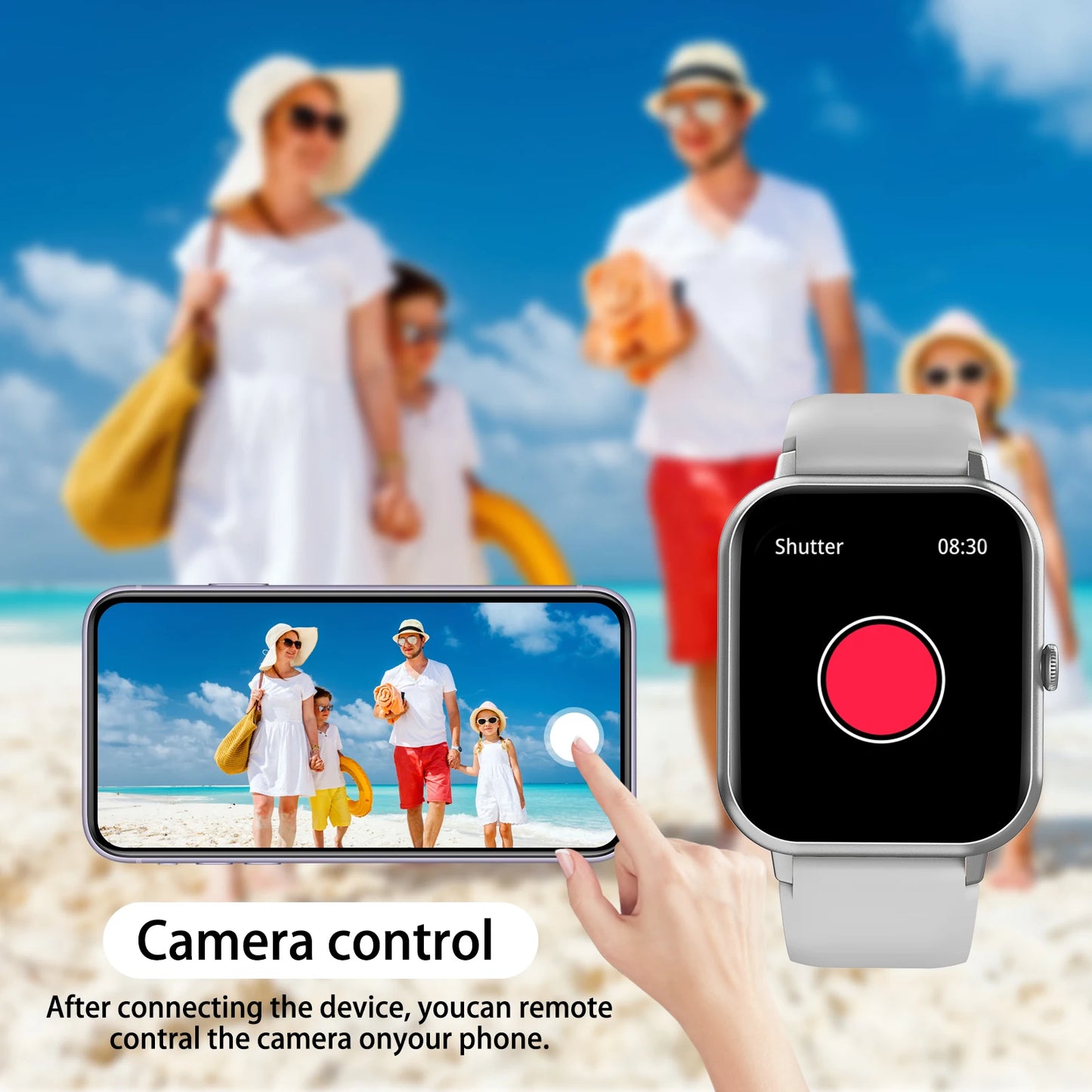 LOMAXFR Smart Watch With Wireless Calling And Multi Sport