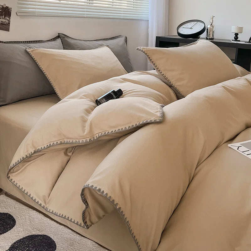 Zhejiang Craft Duvet Cover Set With Pillowcases 4 Pieces