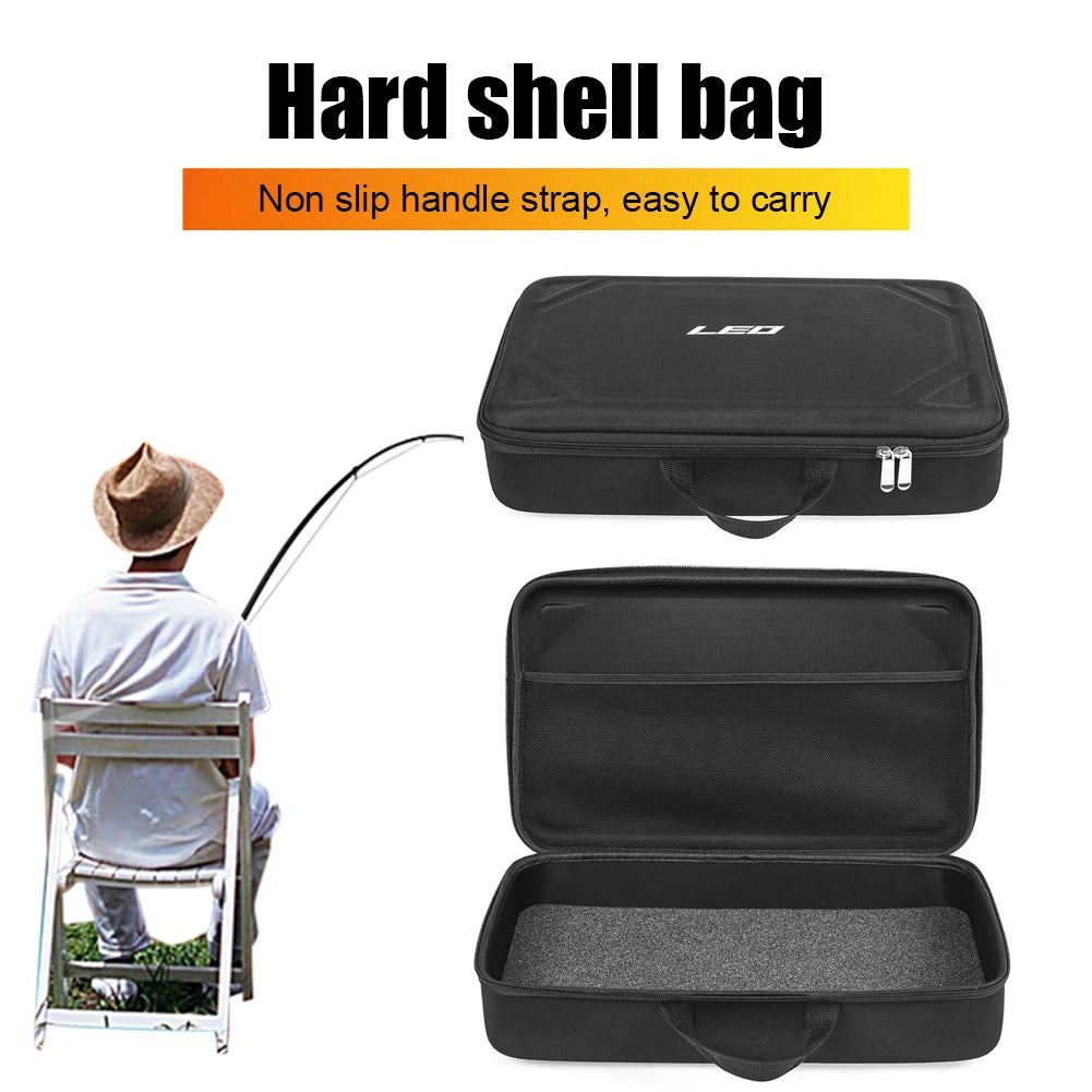 LEO Shockproof Fishing Hook Storage Case for Outdoor Enthusiasts