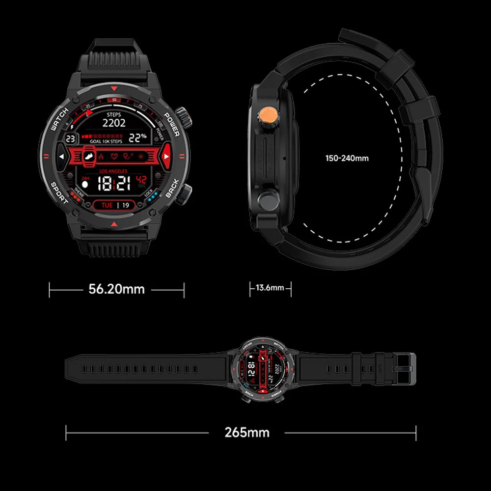 Imiki D2 Smartwatch With Super Retina Display For Men