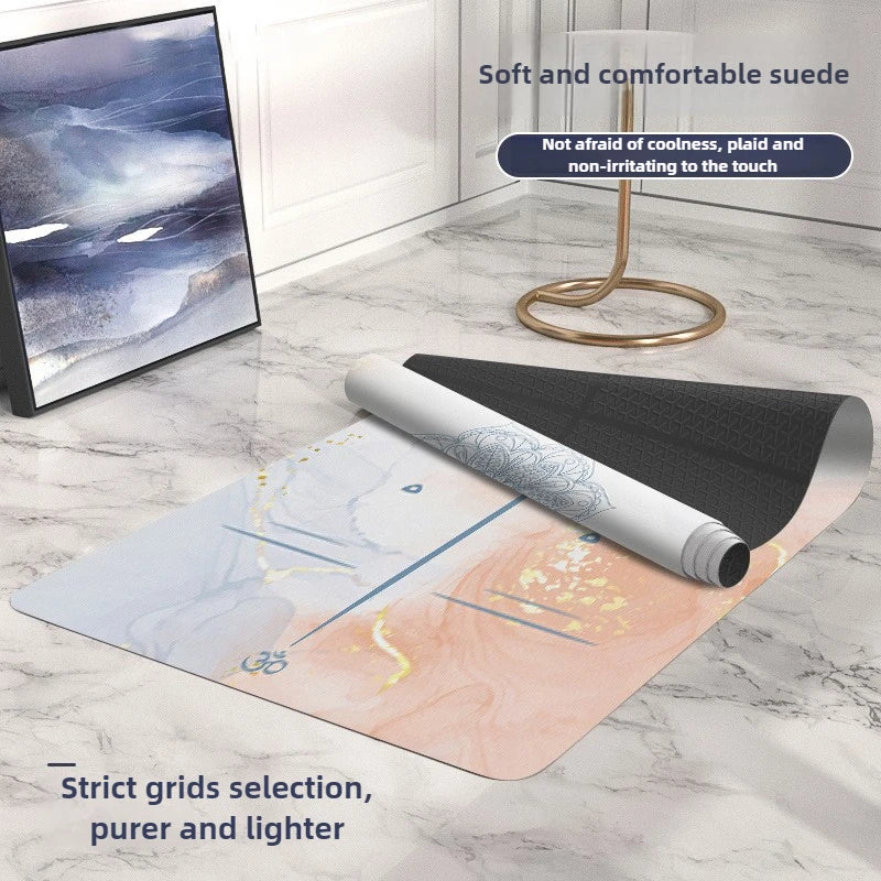 Hign Concerned Sport Yoga Mat Anti Slip Moisture Wicking