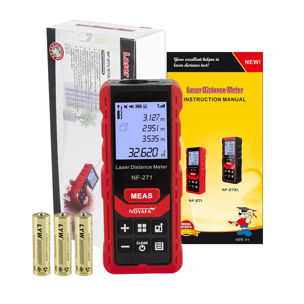 Noyafa NF-271 Laser Distance Meter 40M Accurate Measurement Tool