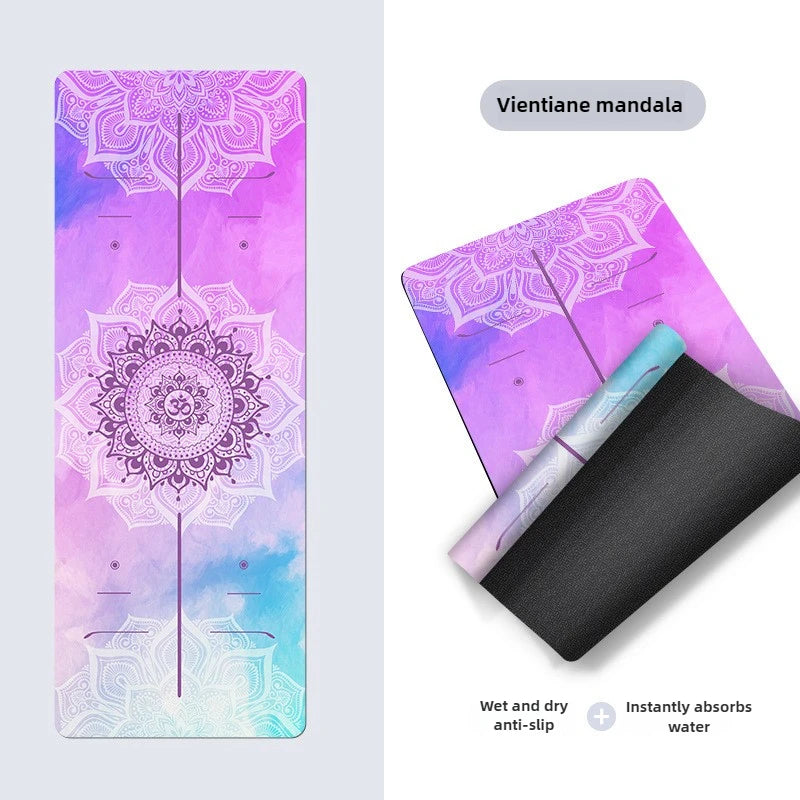 Hign Concerned Sport Yoga Mat Anti Slip Moisture Wicking