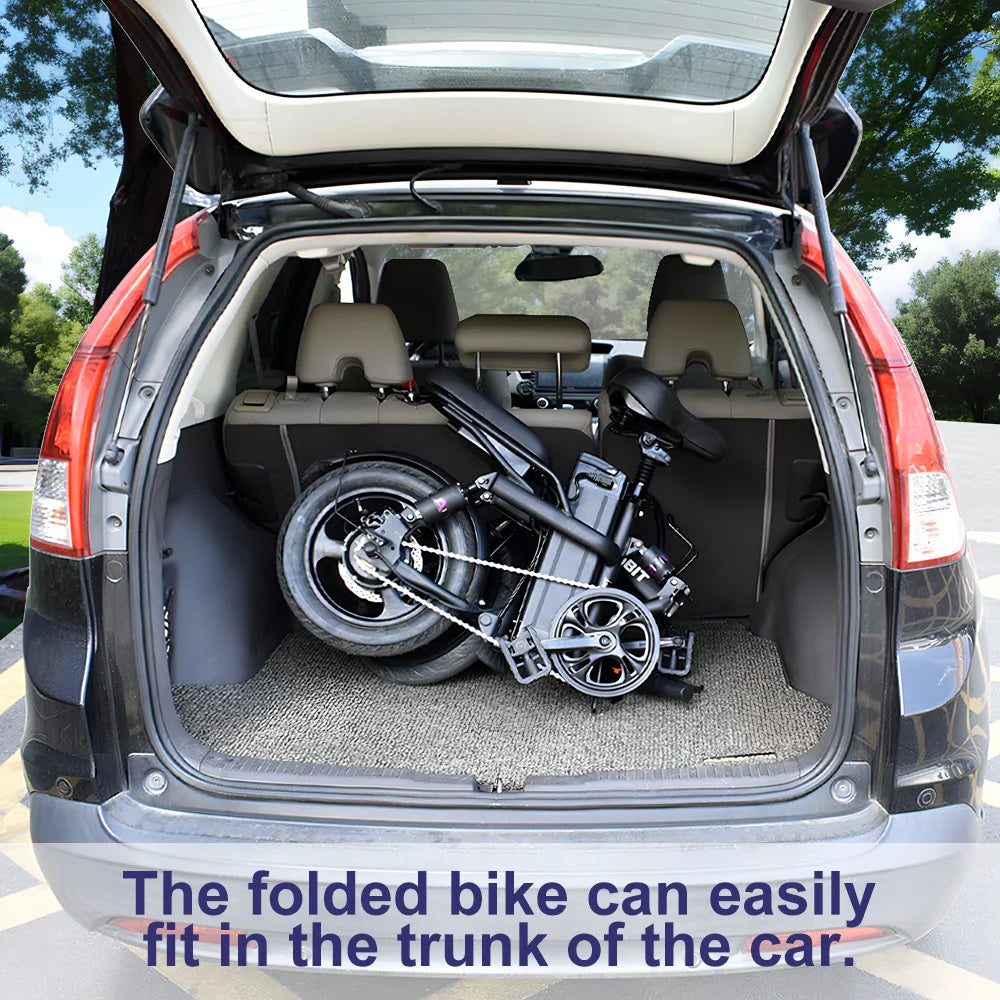 DeePower Foldable Electric Bicycle 400W 48V City Commuter