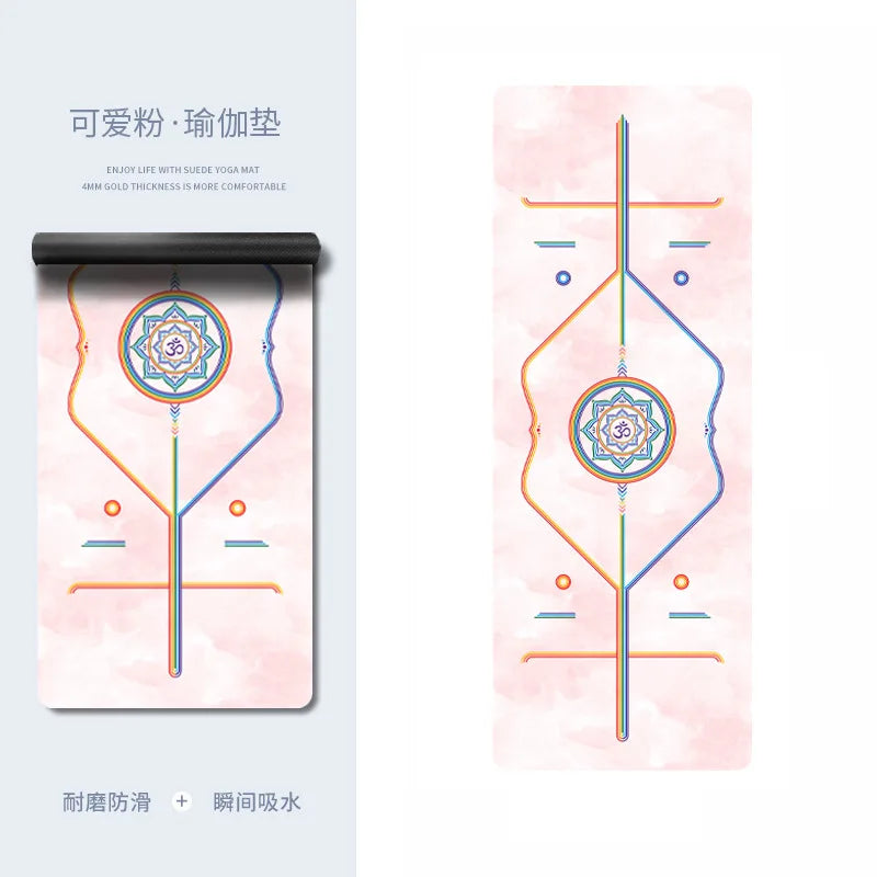 Hign Concerned Sport Yoga Mat Anti Slip Moisture Wicking