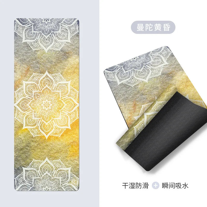 Hign Concerned Sport Yoga Mat Anti Slip Moisture Wicking