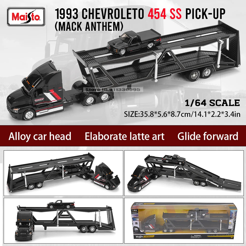 Maisto Mack Anthem LoneStar Transport Diecast Trailer Model