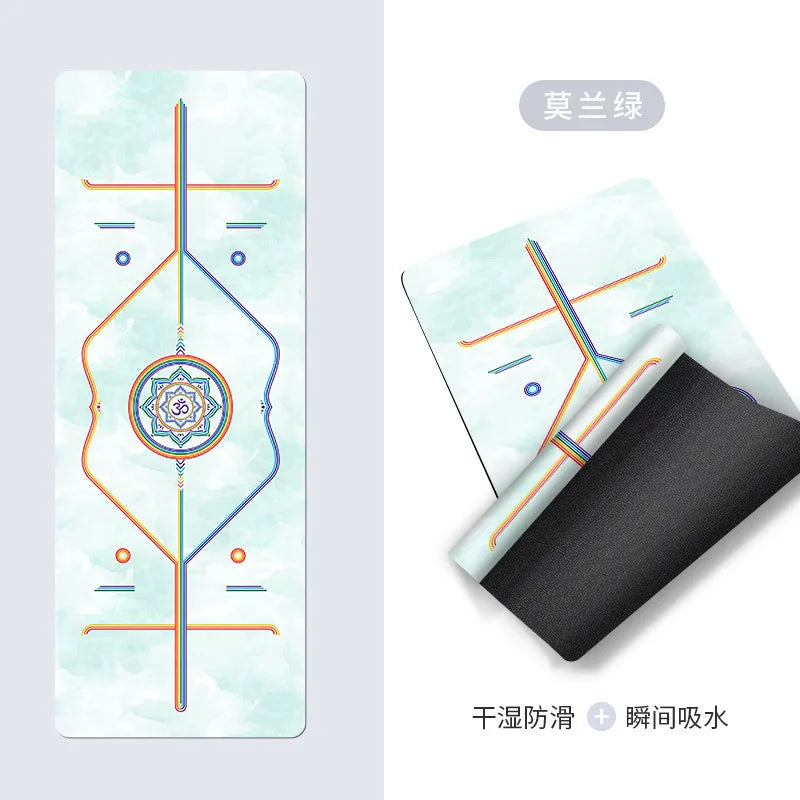 Hign Concerned Sport Yoga Mat Anti Slip Moisture Wicking