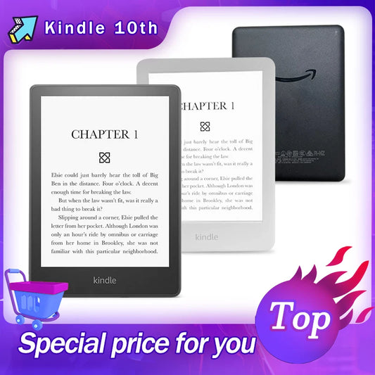 Kindle E-Book Reader 6 Inch Touch Screen For Young Readers