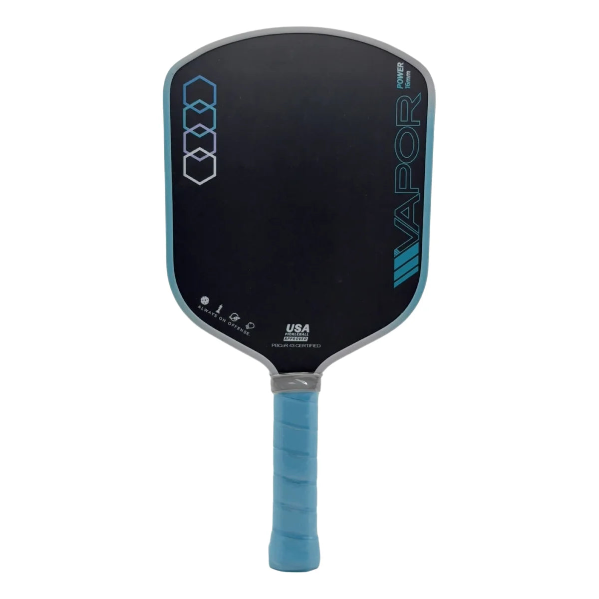 SONGYI Pickleball Paddles Highly Resilient T700 Carbon Fiber 16mm Core Racket Comfortable Grip Reduces Arm Fatigue USA Approved
