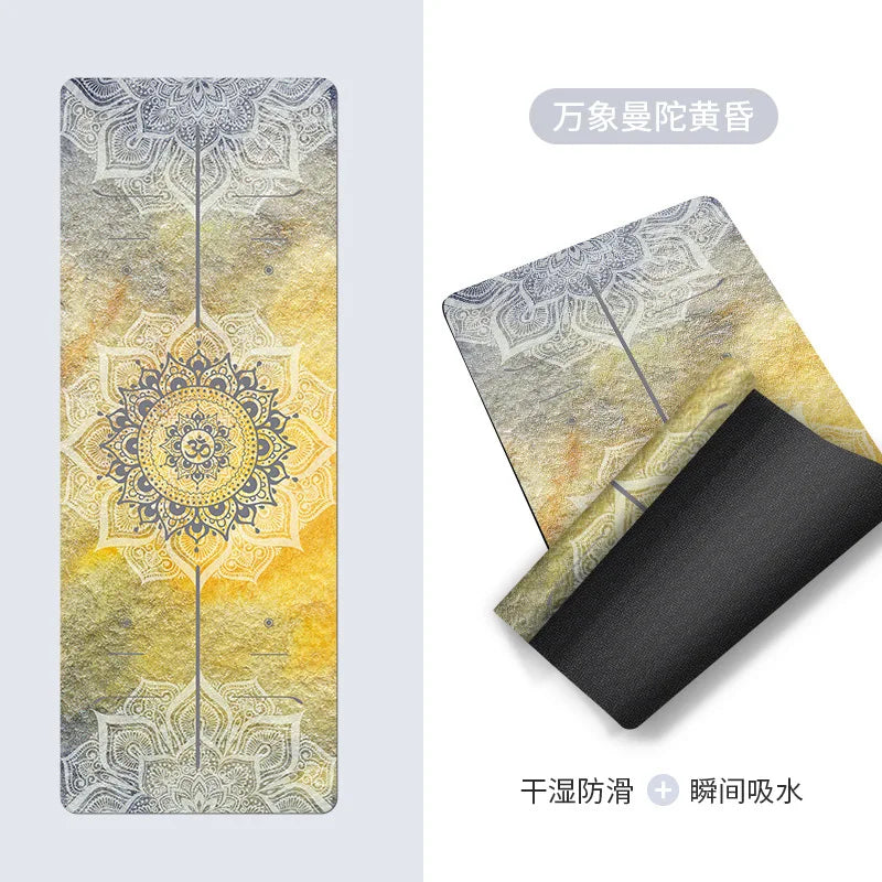 Hign Concerned Sport Yoga Mat Anti Slip Moisture Wicking