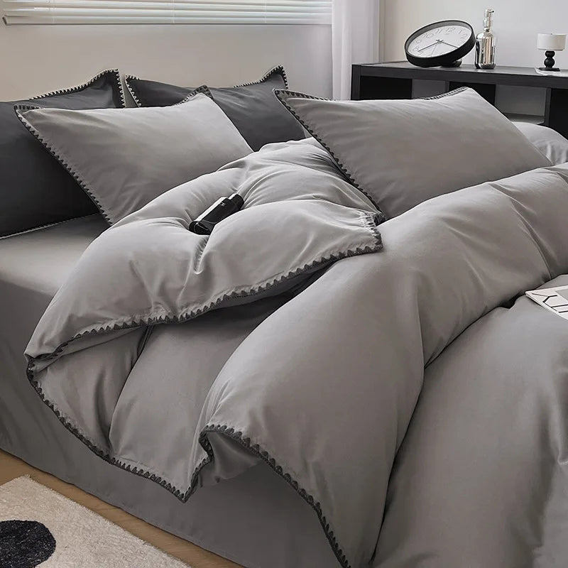 Zhejiang Craft Duvet Cover Set With Pillowcases 4 Pieces