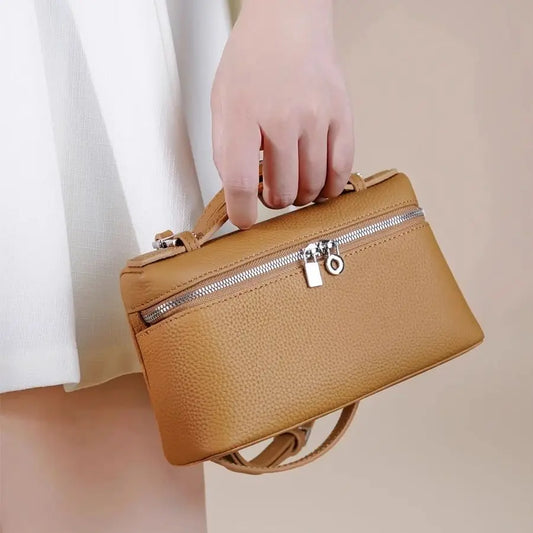 MENDY Leather Crossbody Bag Women Designer Luxury Purse