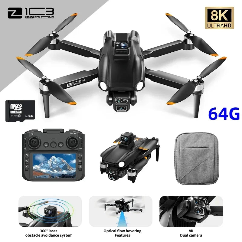 Z103 Pro Max Camera Drone 8K GPS 5G WiFi FPV UAV