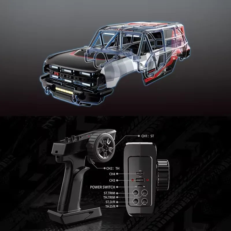 BEYONDSKYCE MJX H12P Brushless High Speed RC Car RTR