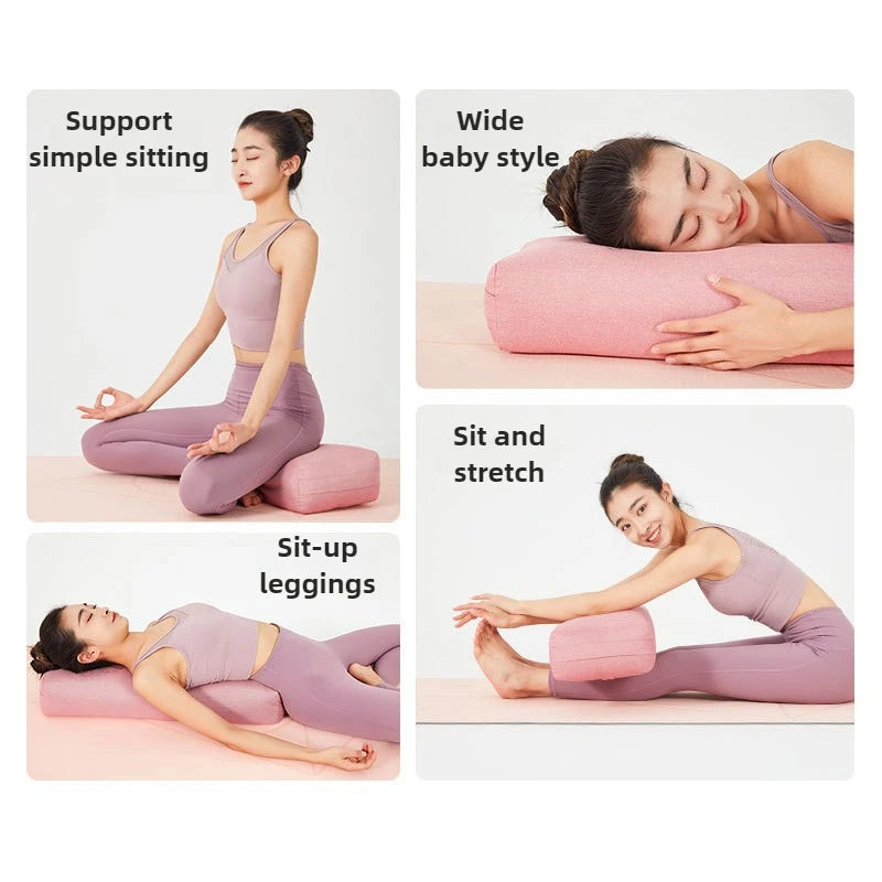 Hign Yoga Mat Memory Foam Ergonomic Cushion for Beginners