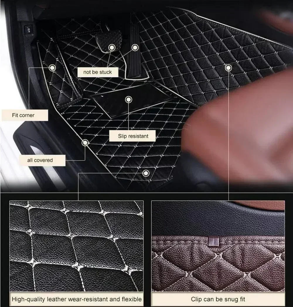 Custom Fit BMW i7 Car Floor Mats for Men Women Elegant Style
