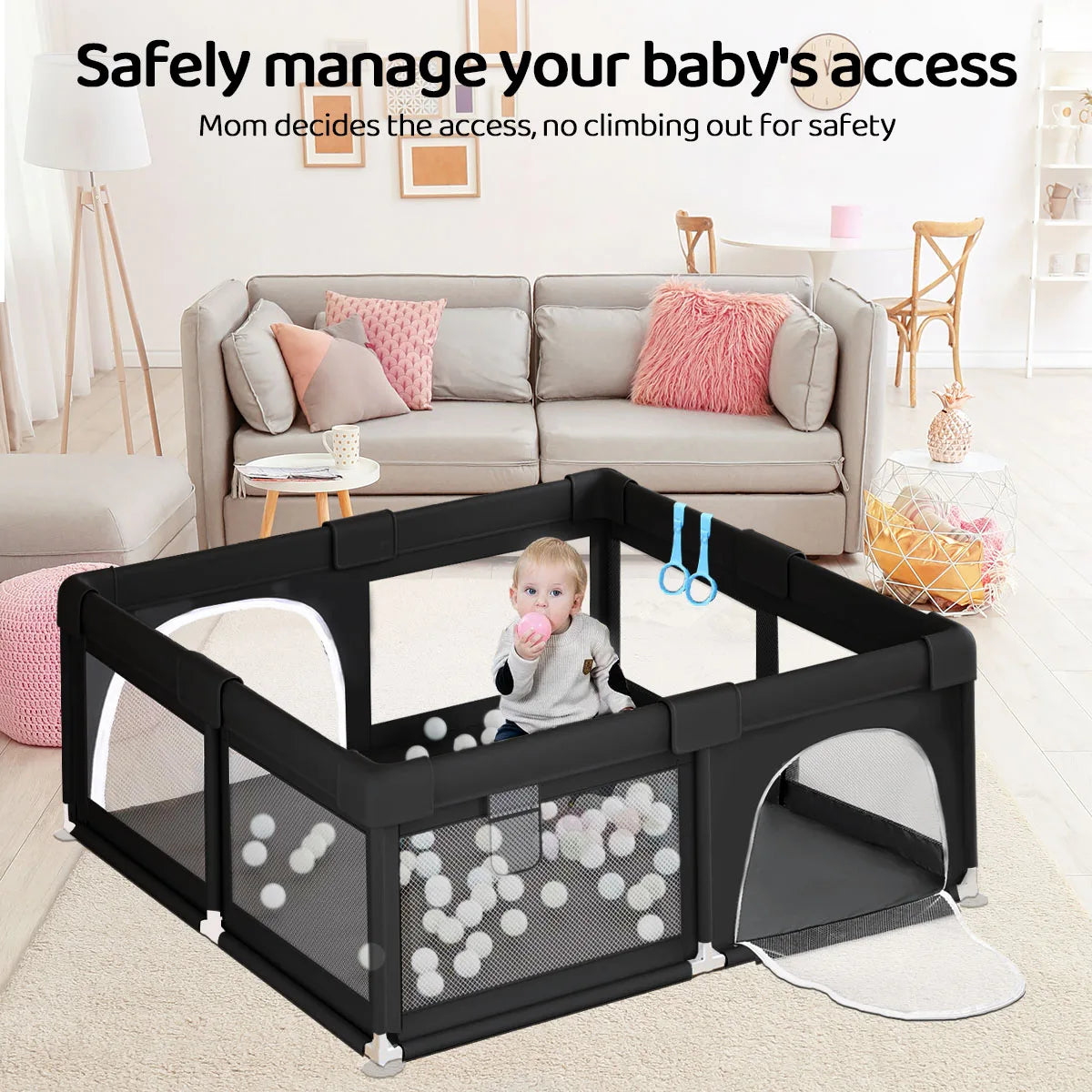 Children's Foam Safety Playpen by NoEnName