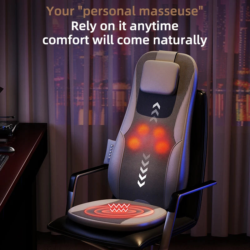 Leercon Shiatsu Massage Cushion With Heat 3D Kneading