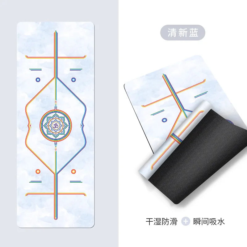 Hign Concerned Sport Yoga Mat Anti Slip Moisture Wicking