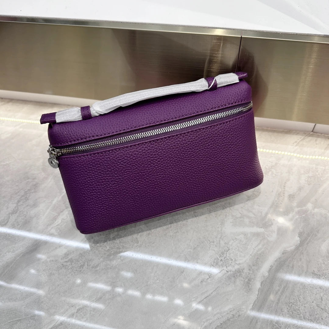 MENDY Leather Crossbody Bag Women Designer Luxury Purse