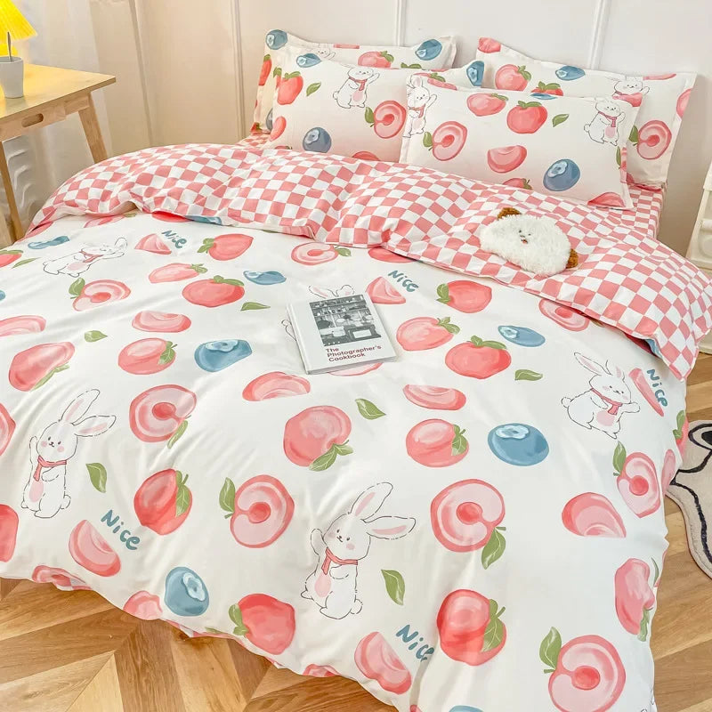 Jiangsu Strawberry Bedding Set Duvet Cover Comforter
