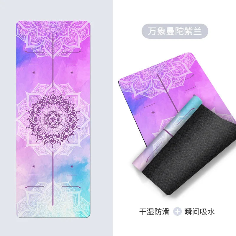 Hign Concerned Sport Yoga Mat Anti Slip Moisture Wicking