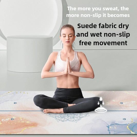 Hign Concerned Sport Yoga Mat Anti Slip Moisture Wicking