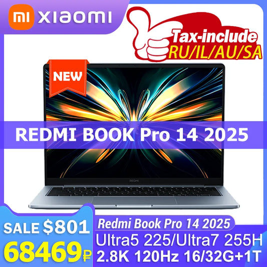 Xiaomi RedmiBook Pro Ultra Intel Core Laptop 120 Hz Display