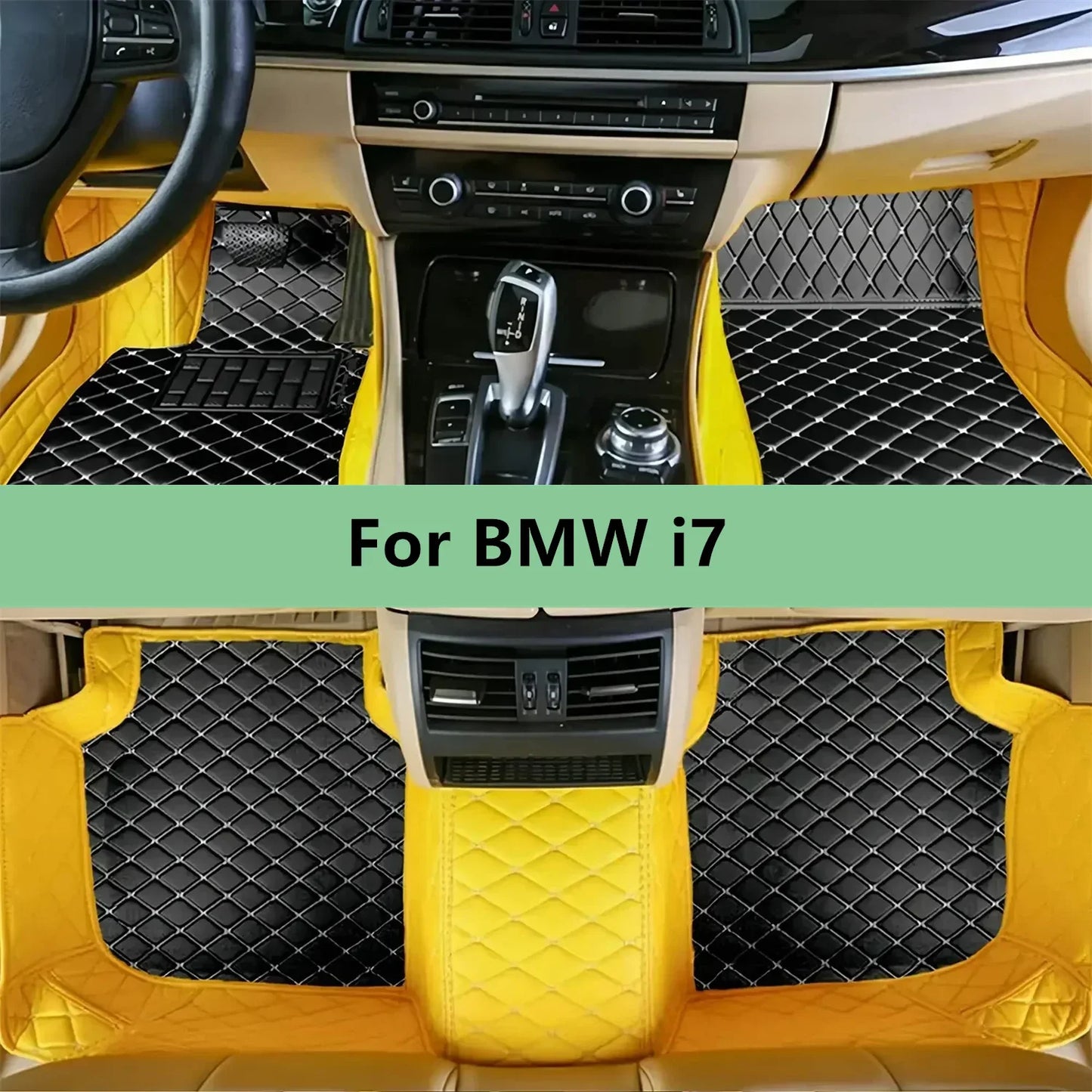 Custom Fit BMW i7 Car Floor Mats for Men Women Elegant Style