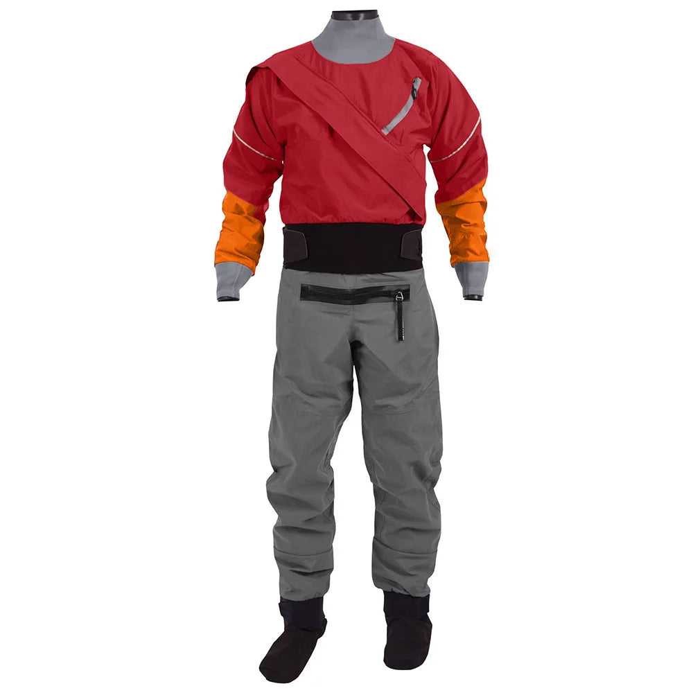 Men's 3-Layer Waterproof Kayak Dry Suit by LKVERC