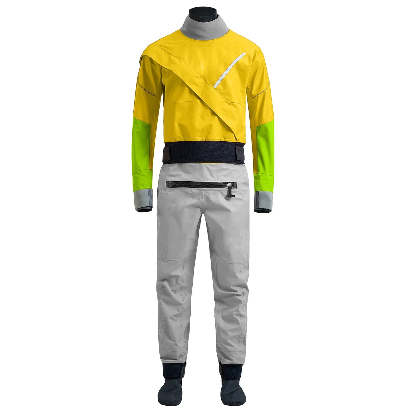 Men's 3-Layer Waterproof Kayak Dry Suit by LKVERC